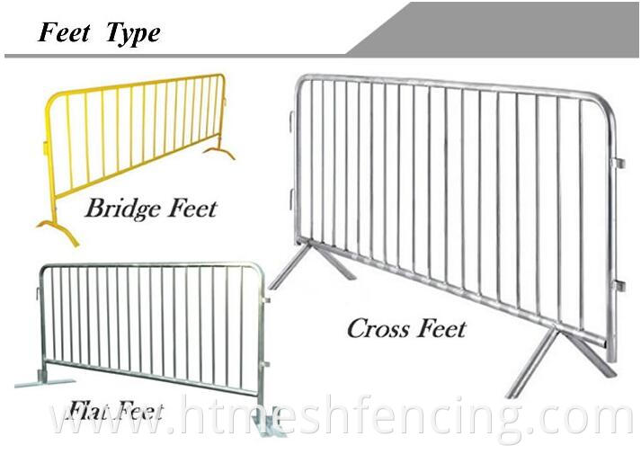 High Quality Low Price 2.4mx1.5m Crowd Control Barrier Traffic Safety Barrier